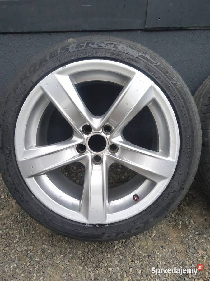 Felgi audi A5 18 5x112 piasta 666 nowe opony Czubrowice
