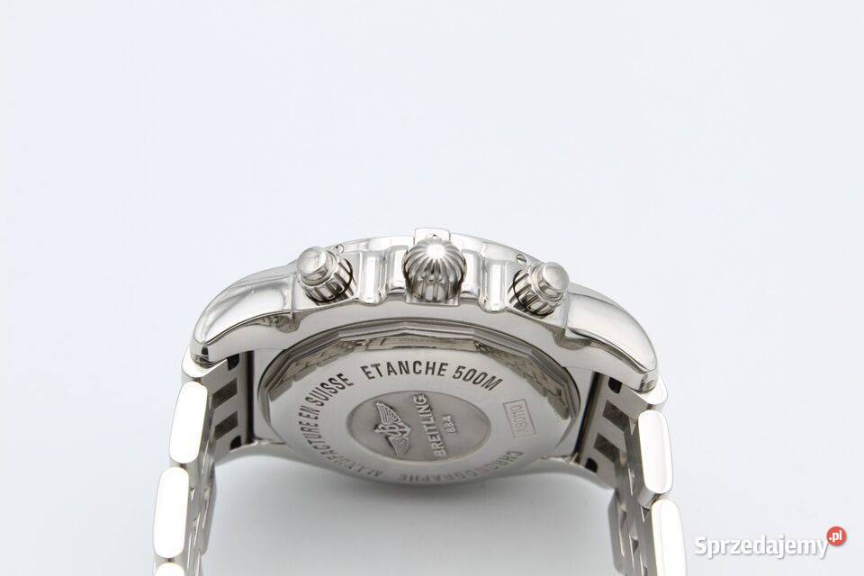Breitling Chronomat B01 44mm AB0110 Biały Stan Rejowiec Fabryczny