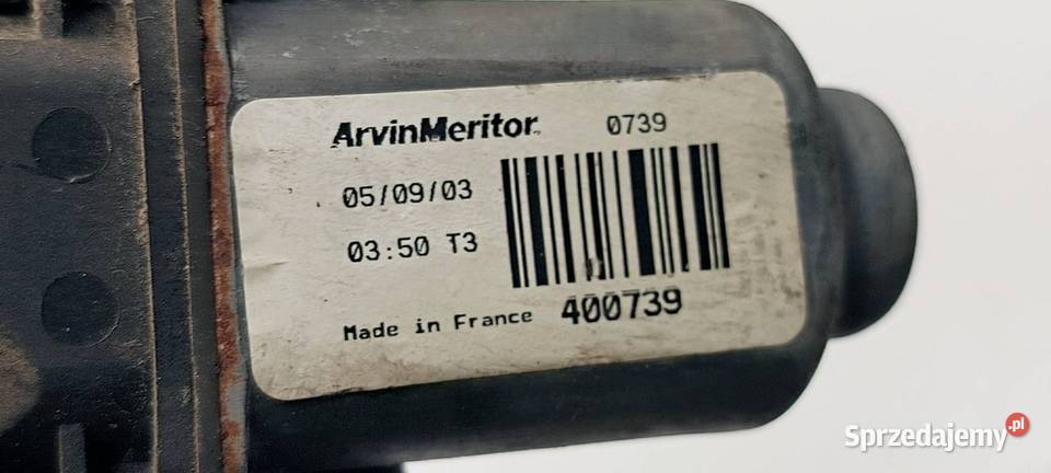 PODNOŚNIK SZYBY PP NISSAN INTERSTAR MASTER II Lipno