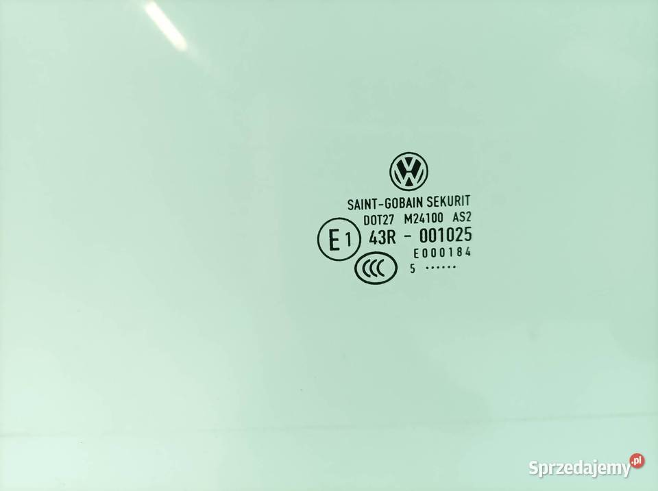 SZYBA DRZWI PRAWY PRZÓD VW Volkswagen