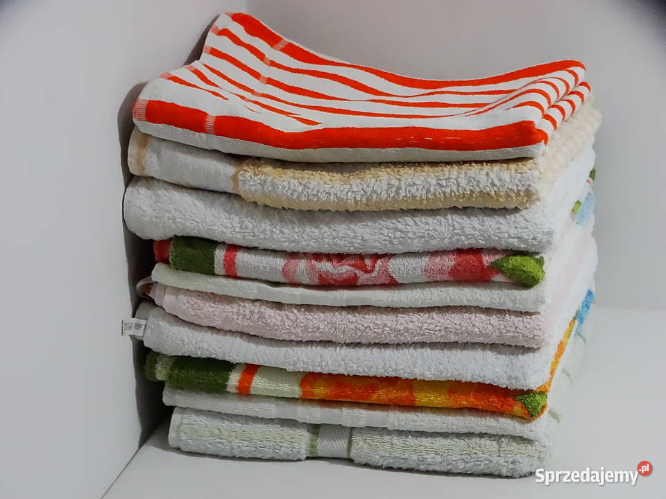Ręczniki kąpielowe używane 130x60 10 lubelskie Biłgoraj sprzedam