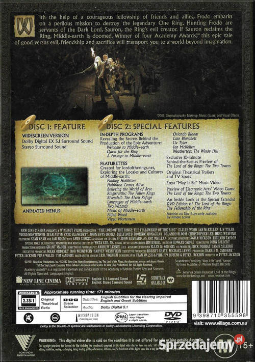 Filmy DVD 5 Pruszków