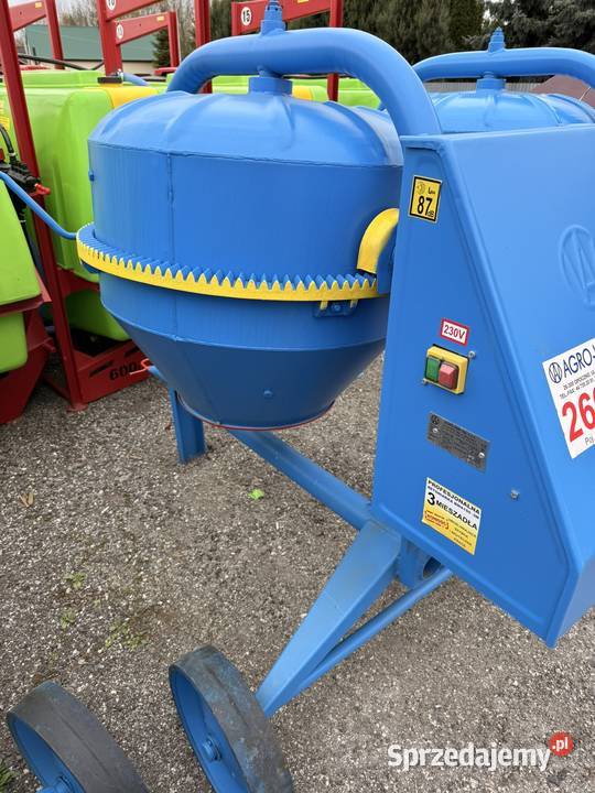 Betoniarka BWJ 130L 230V Kompaktowa Na Budowę Łagów