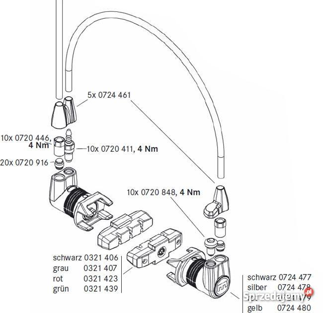 Hamulce hydrauliczne szczękowe Magura HS SilverF Jasło
