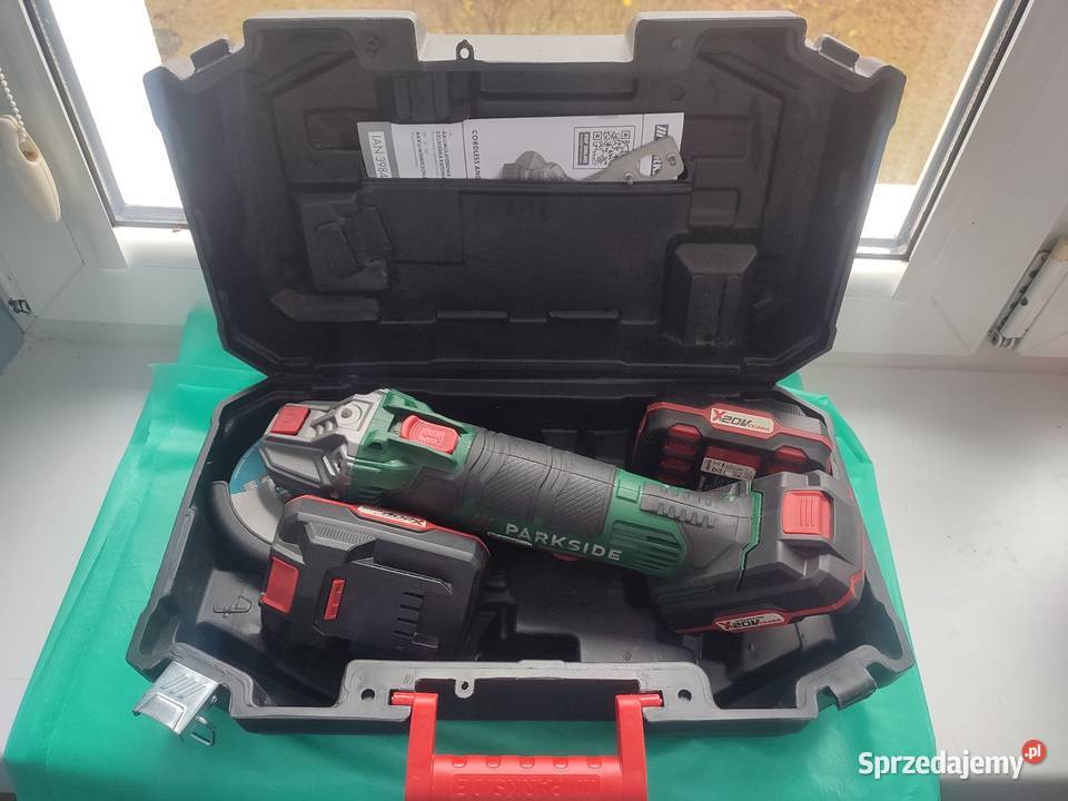 Szlifierka kątowa akumulatorowa parkside Łódź