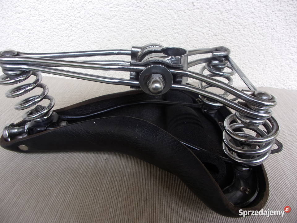 Skórzane siodełko BROOKS B73 sprężynowe Super Rowery Warszawa