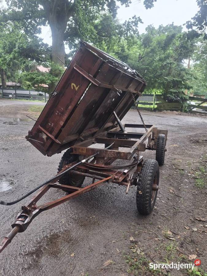 Przyczepa wywrotka Multicar kiper 2stronny nieuszkodzony Krosno Odrzańskie
