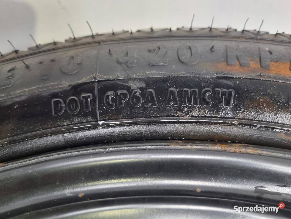 KOŁO ZAPASOWE DOJAZDOWE Audi Seat Vw Golf VI Chełm sprzedam