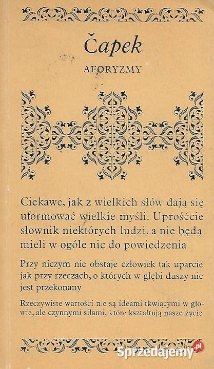Aforyzmy Capek lubelskie Puławy