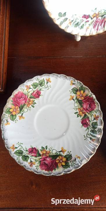 Talerzyk deserowy Syg English Rose Ironstone pomorskie Gdańsk