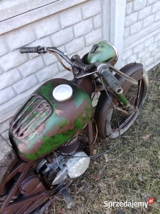 WSK 125 M06 z 1956 zielona WFM 125 SHL Radomsko