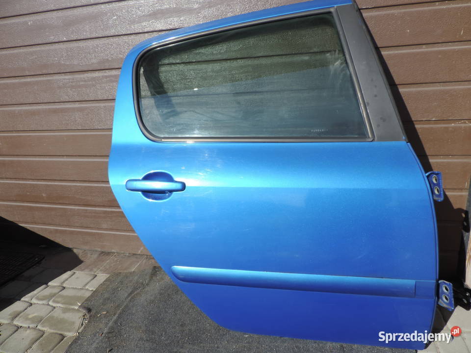 PEUGEOT 307 5D DRZWI PRAWY TYŁ KOLOR KMFD osobowe Nowy Sącz
