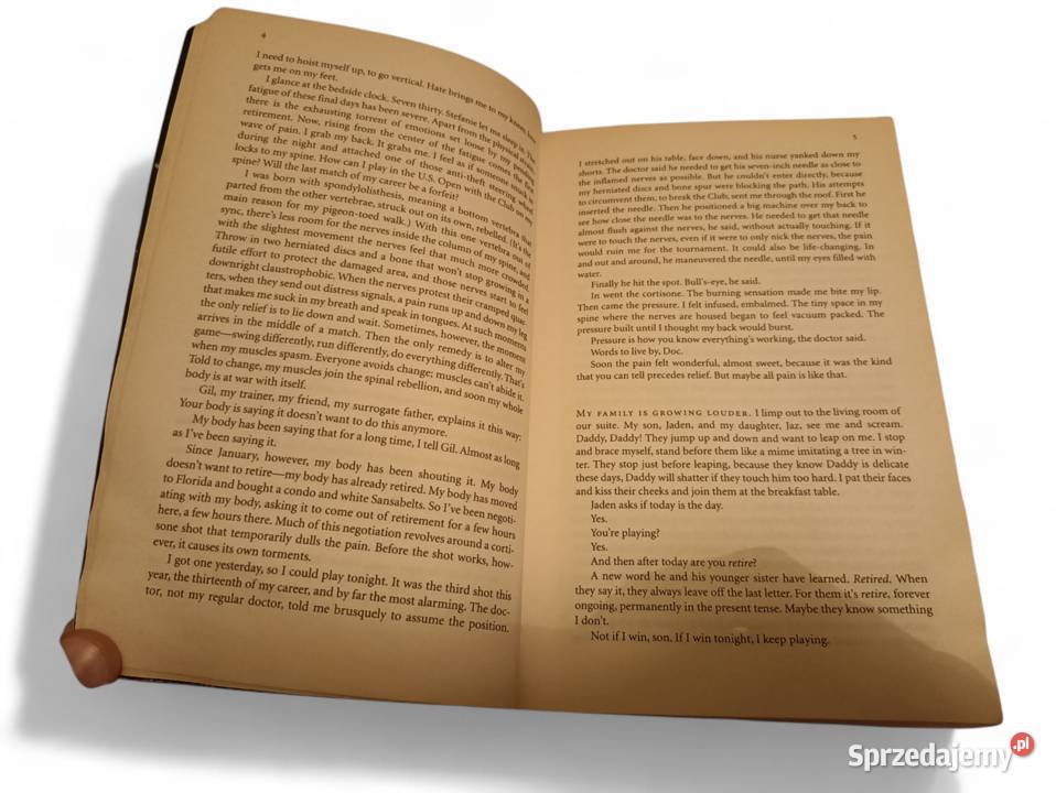 Andre Agassi Open An Autobiography wyd Alfred A