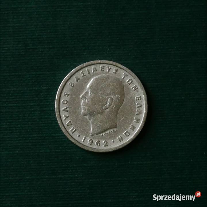 GRECJA 1 drachma 1962r Gliwice