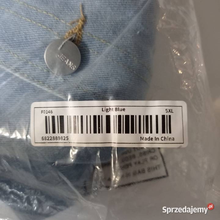Katana Jeansowa Damska 5 XL Nowa Okazja