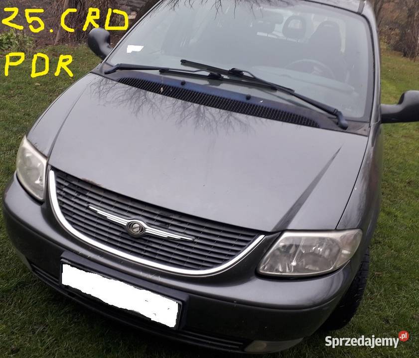 chrysler voyager IV 25crd naczesci diesel sprzedam