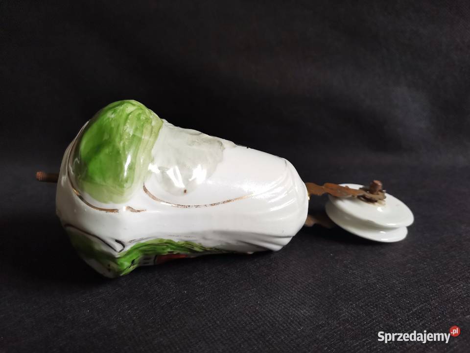 Stary porcelanowy przedwojenny ciężarek do lampy śląskie Katowice