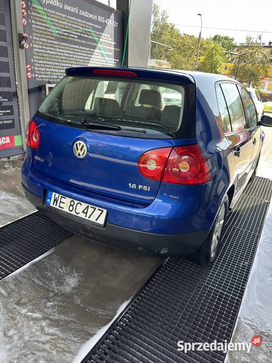 Volkswagen Golf 16 FSI 2004 r mazowieckie Żabia Wola