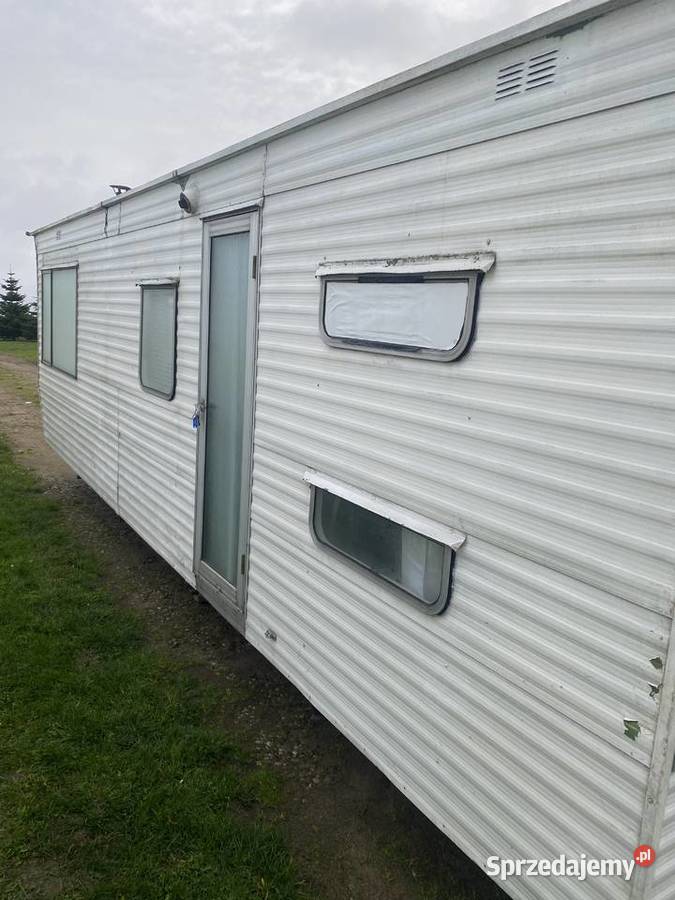 Domek holenderski angielski przyczepa kempingowa Niechorze