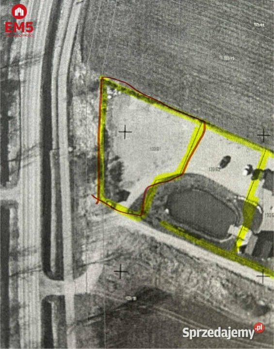 sprzedaży działki Jabłońskie 1114m2 Rostek sprzedam