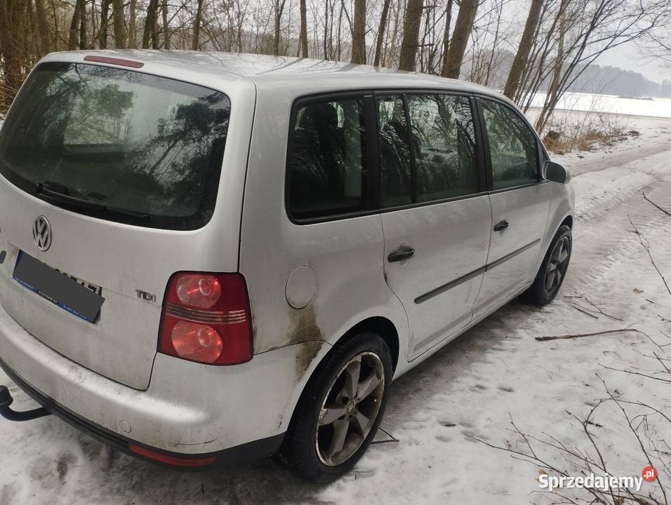 Volkswagen Touran 1 9 TDI2007 277000 przebieg lubelskie Parczew