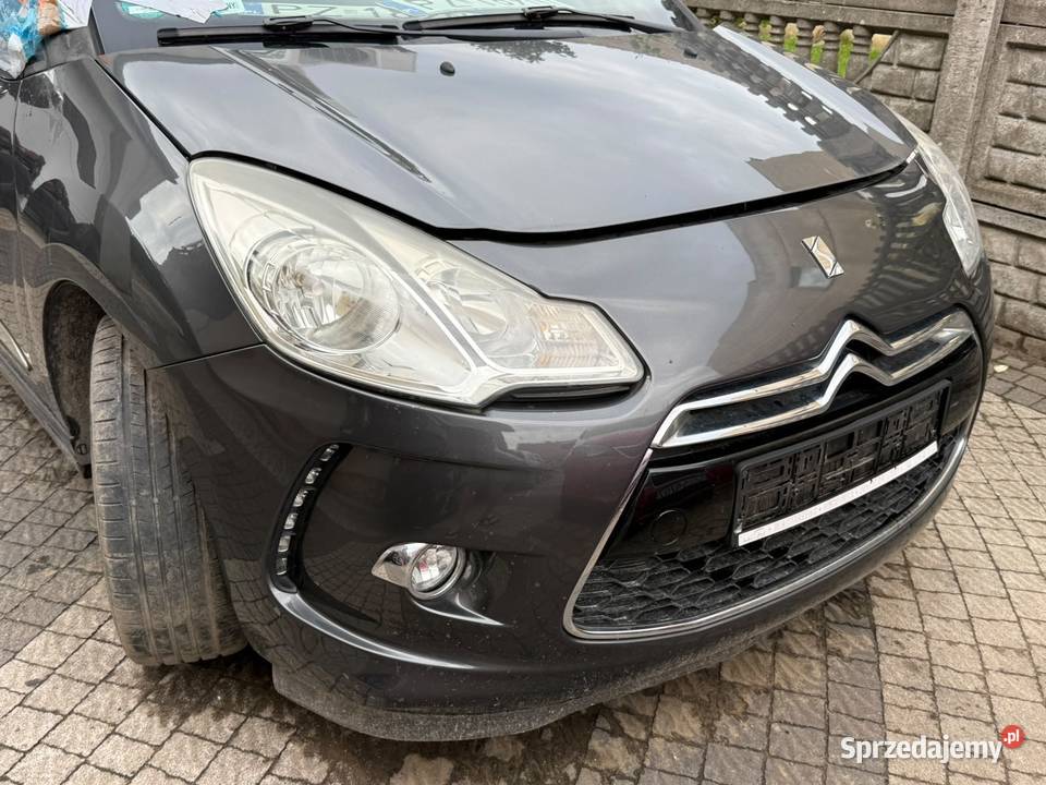 Dostępny ręki kompletny przód do Citroen DS3 Rok produkcji 2012 Części montażowe Grodzisk Wielkopolski