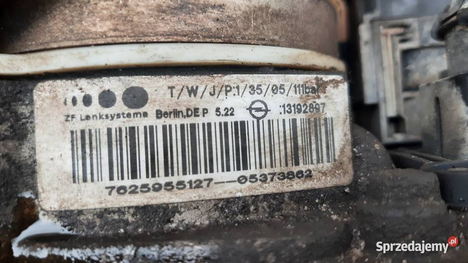 pompa wspomagania Opel Astra H Zafira B 13192897 Dębno