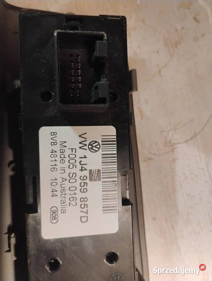 Panel sterowania szyb Vw Skoda Seat osobowe Panele sterowania, przełączniki kujawsko-pomorskie