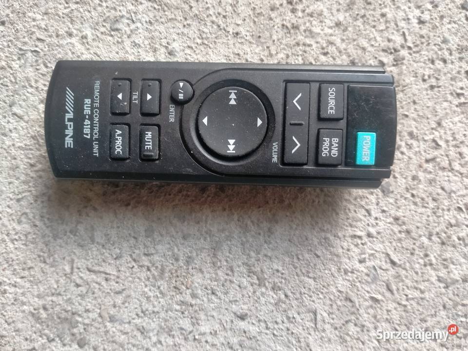 Pilot Alpine RUE4187 mazowieckie