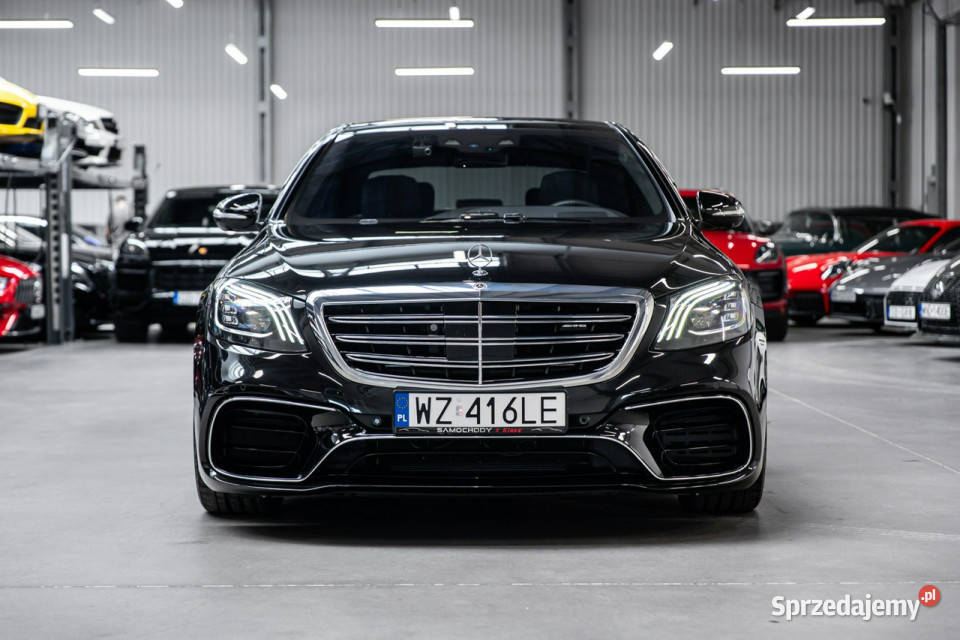 Mercedes S 63 AMG 26 000 Bezwypadkowy Noktowizor asystent pasa ruchu Mercedes-Benz Węgrzce