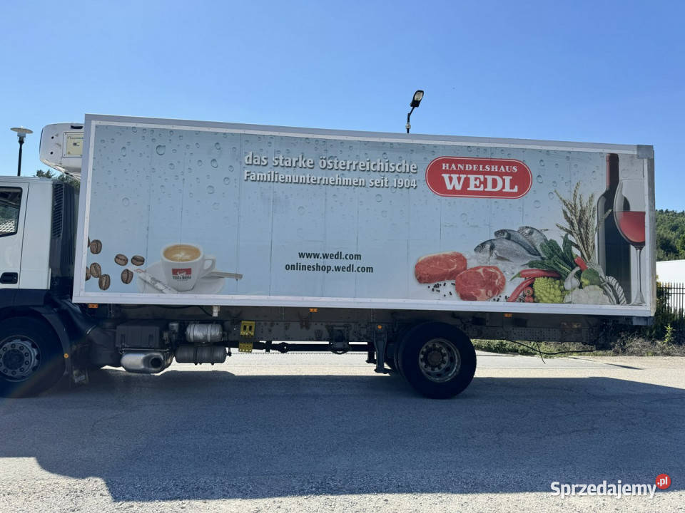 Iveco Zabudowa Chłodnia Agregat Carrier Supra pełny VAT Widełki