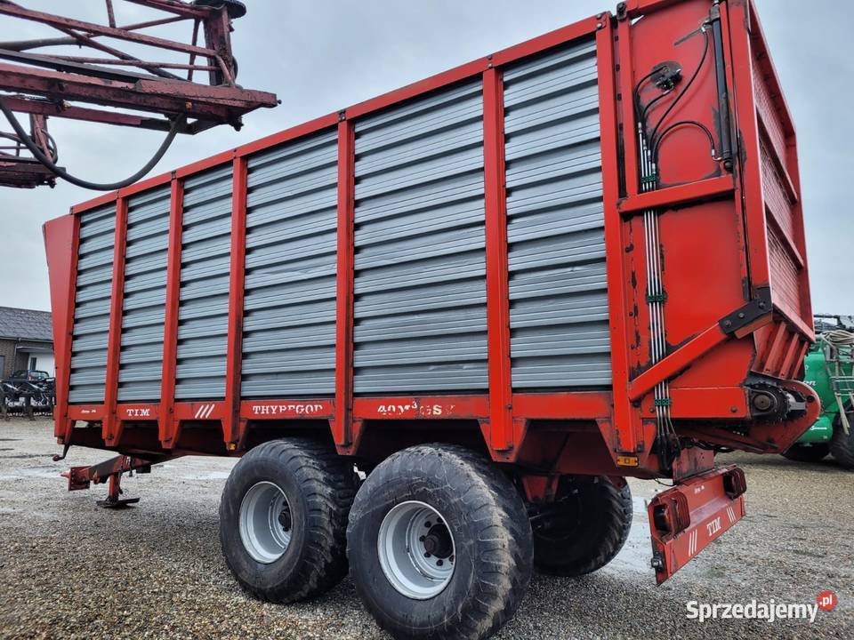 Przyczepa technologiczna do kukurydzy TIM 40m3