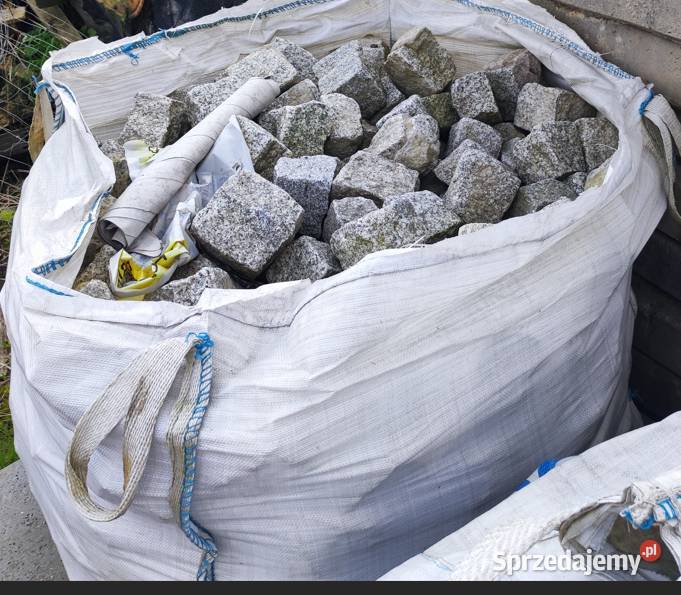 Kostka granitowa rozbiórkowa 811 Kąty Wrocławskie