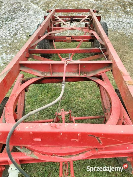 Podwozie przyczepy trójstronnej wywrotki Długie