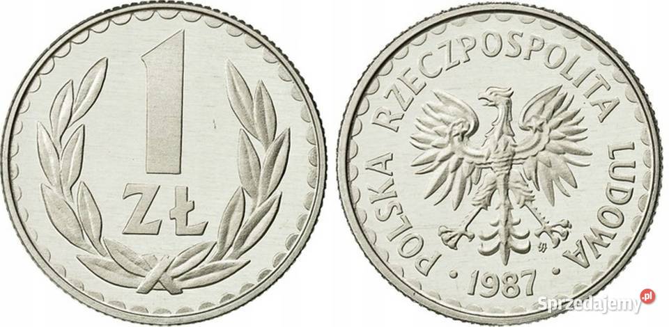 1 zł złoty 1987