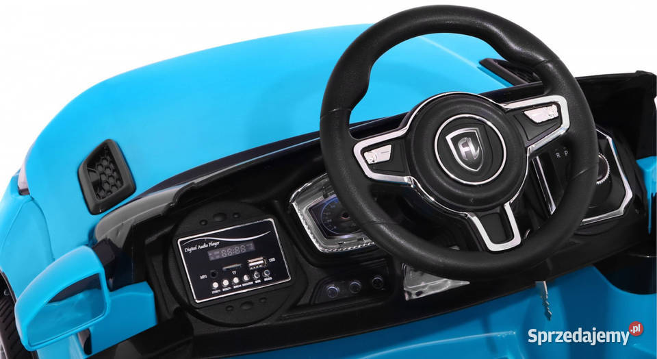 Autko Rapid Racer elektryczne dzieci Niebieski Łopuszno
