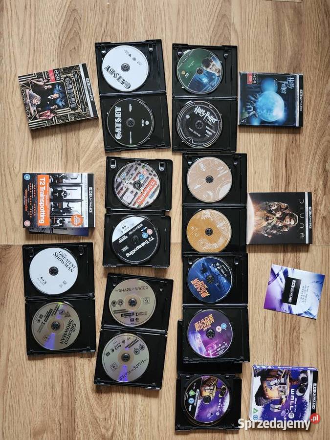 Filmy Bluray DVD 4k Ultra HD kolekcja 3 i więcej Police