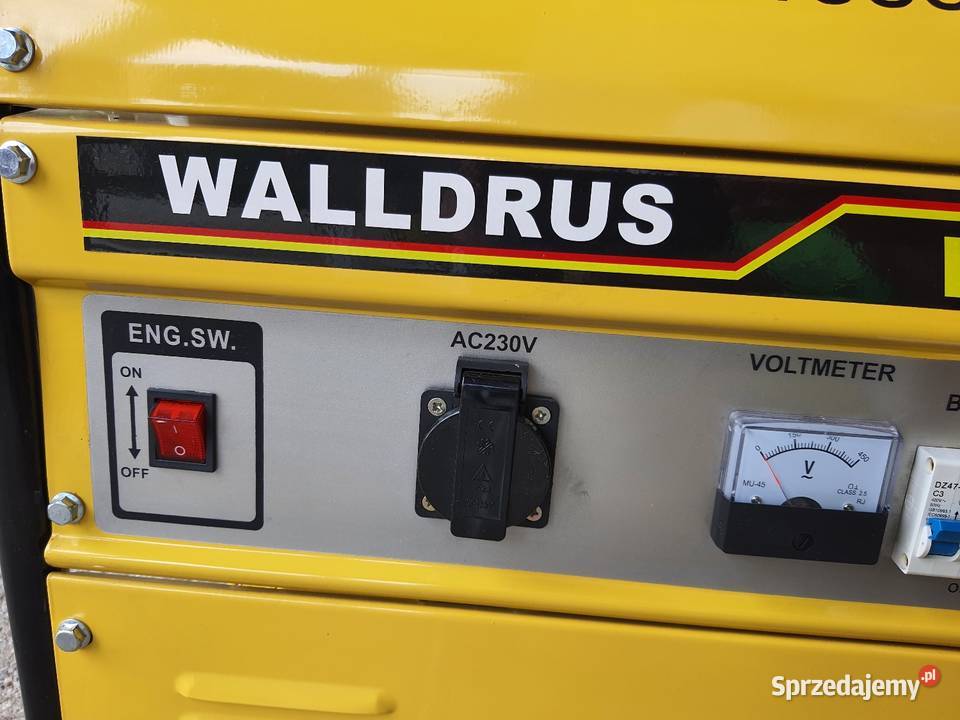 Agregat prądotwórczy Walldrus WR8900 Marki sprzedam
