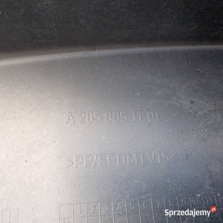 MERCEDES W205 CKLASA ZDERZAK PRZÓD A2058851101 zderzaki Karoseria lubuskie Trzciel