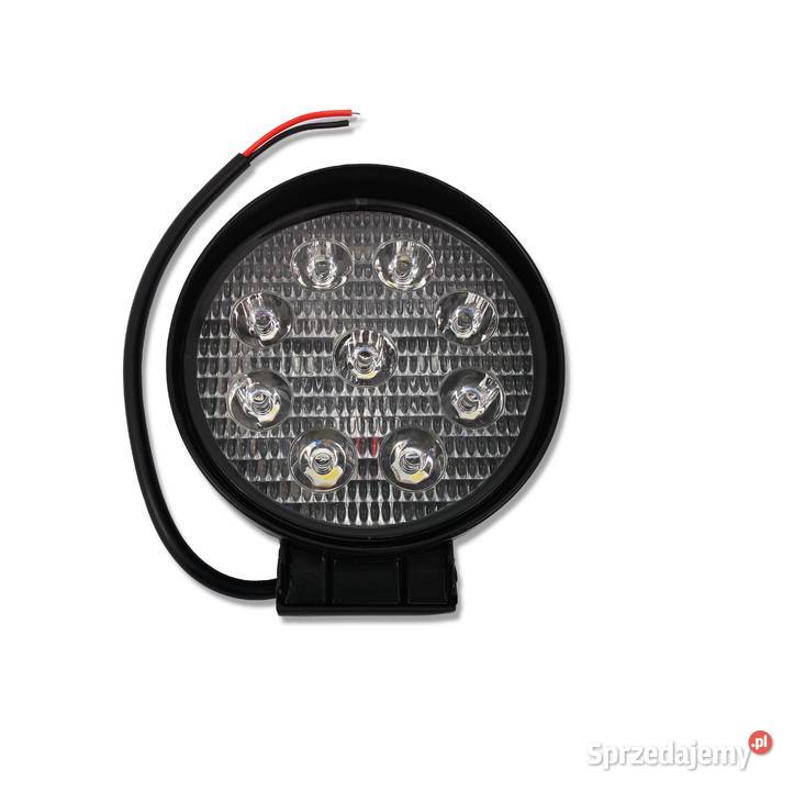 REFLEKTOR LAMPA ROBOCZA LED OKRĄGŁA 1224V 27W kujawsko-pomorskie Solec Kujawski