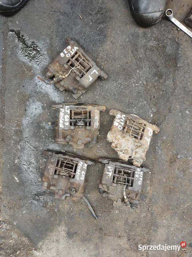 Mercedes Vito 638 zacisk jarzmo przód tył świętokrzyskie Kielce