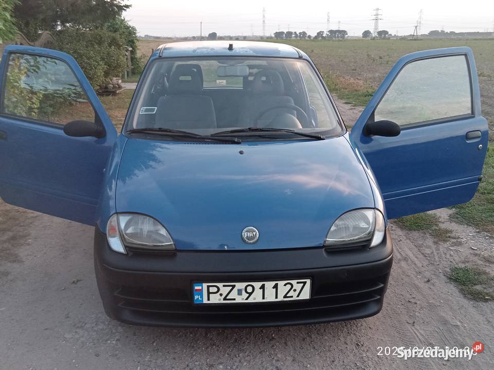 Sprzedam FIAT Seicento 11 115883km Plewiska