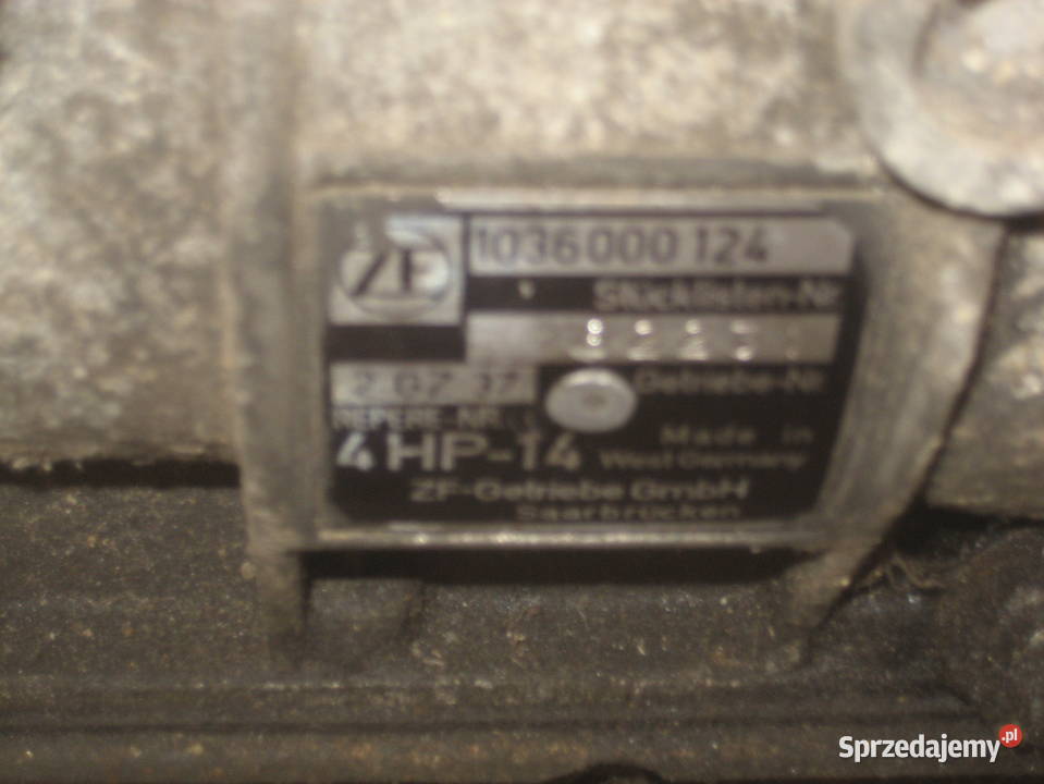 peugeot 405 18 benzyna skrzynia biegów 4hp 14 Rakoniewice