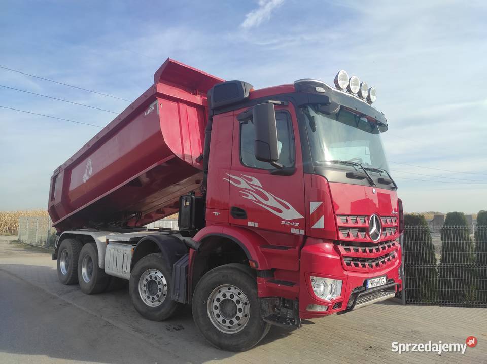 Mercedes Arocs 3245 2016r 8x4 Kipper Wywrot Rok produkcji 2016 Września