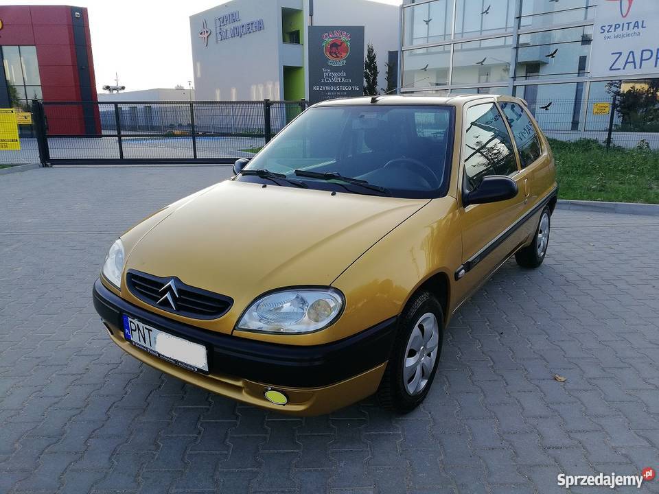 Citron Saxo 11Benzyna Lift ElSzyby Wspomagaie Poznań sprzedam
