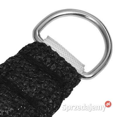 vidaXL Żagiel przeciwsłoneczny 160 gm czarny Meble ogrodowe mazowieckie Warszawa sprzedam