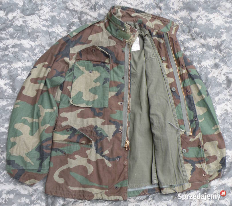 Kurtka m65 woodland small regular 82r Militaria Wrocław