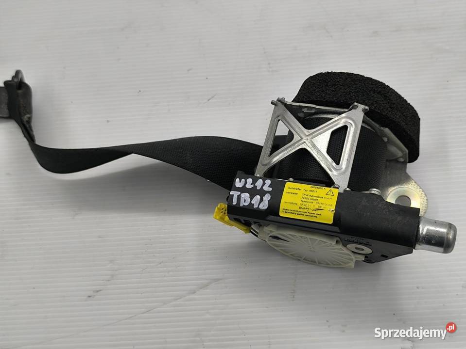 PAS BEZPIECZEŃSTWA PRAWY TYŁ MERCEDES ECLASA