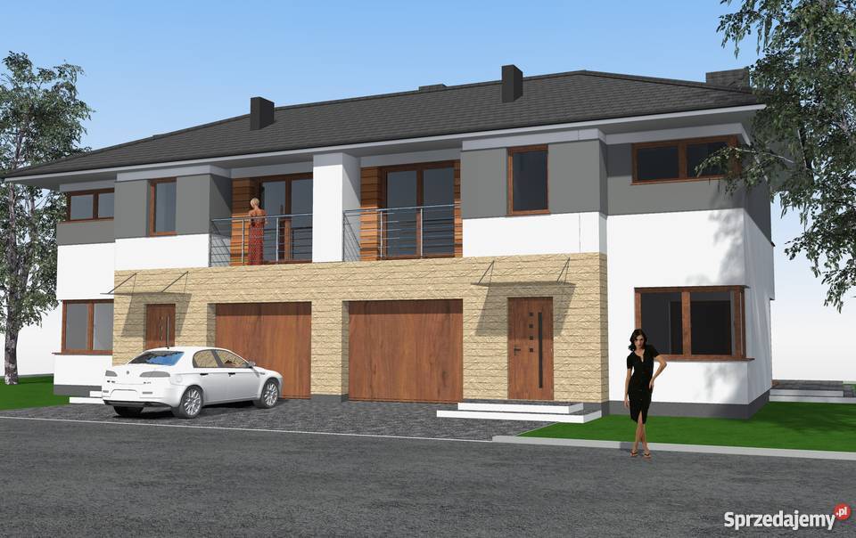 Sprzedam bliźniak Rok budowy 2015 mazowieckie