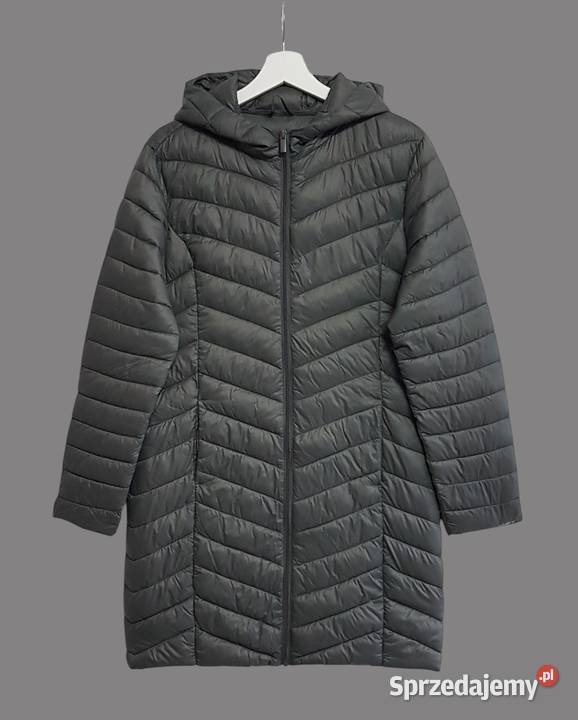 Damska lekka pikowana kurtka ciemno szary Chrzanów sprzedam